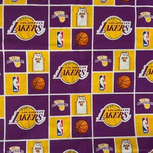 Lakers NBA Fabric 55x40 inches UNUSED